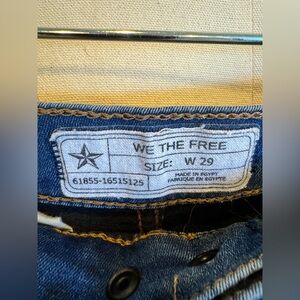 We The Free FP high rise skinny size 29